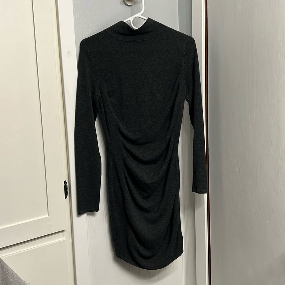 Express dress size medium! Like new. Super soft and stretchy. Charcoal color.